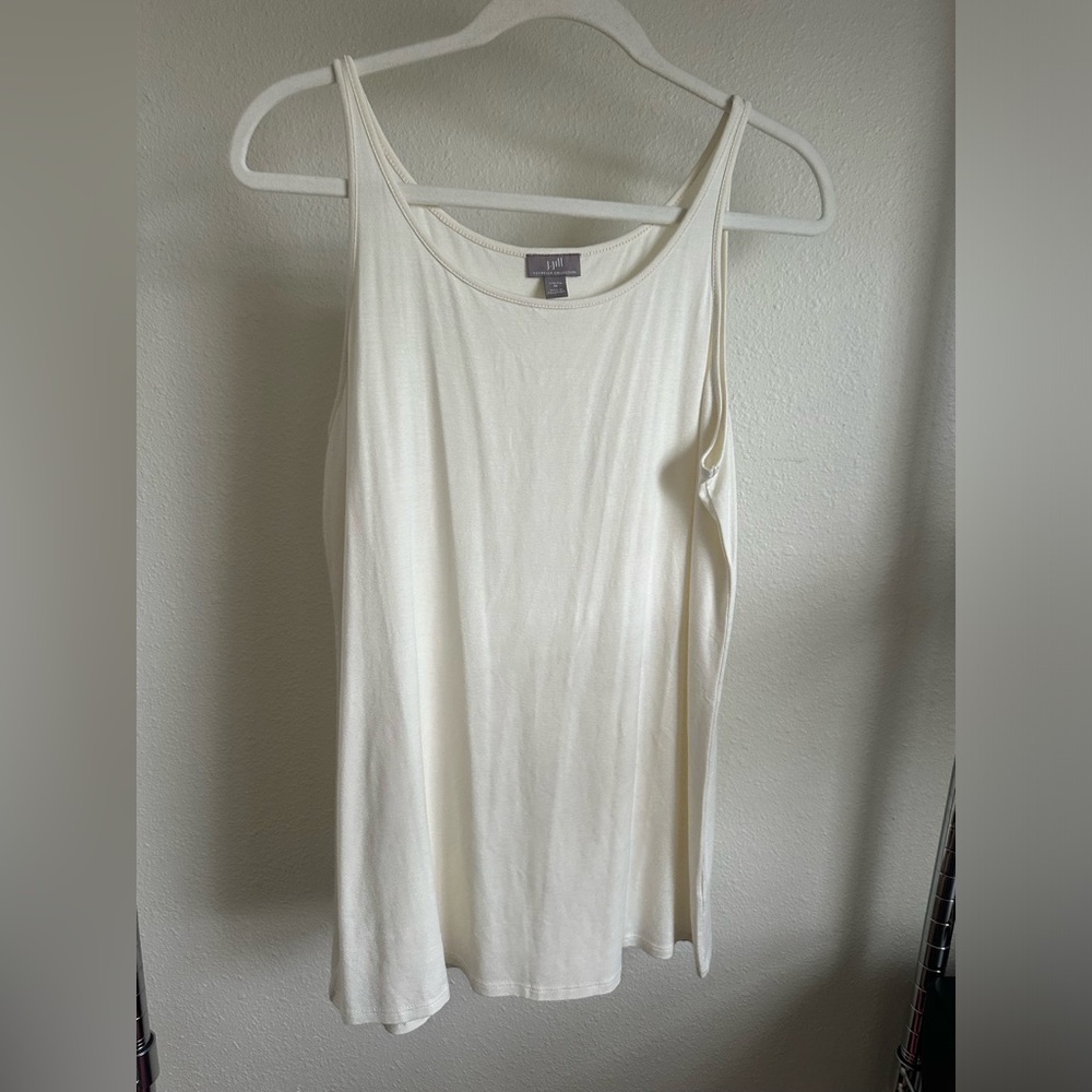 J. JILL Wearever Collection Tan Top.